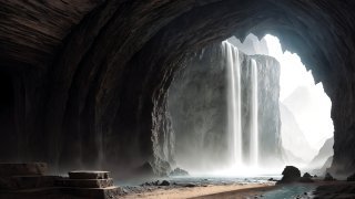 Grotte aux Kootenays au Canada
